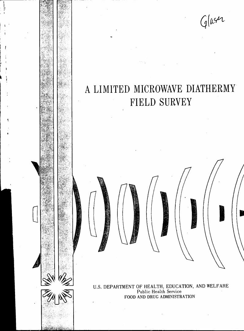 AI-described figure: A diagram illustrating microwave diathermy field patterns.