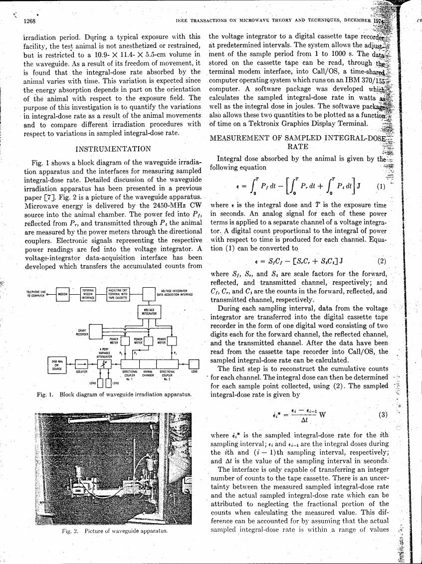 AI-described figure: Block diagram of waveguide irradiation apparatus.