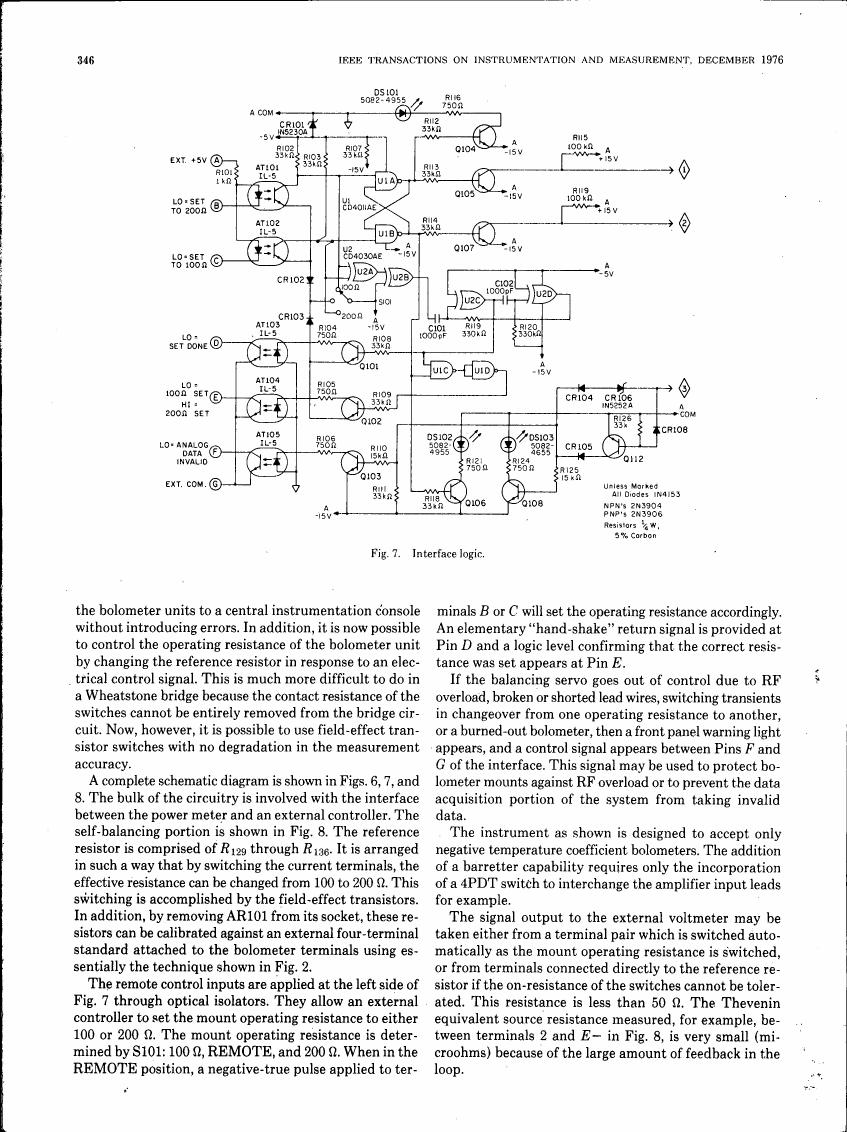 Fig. 7: Interface logic.