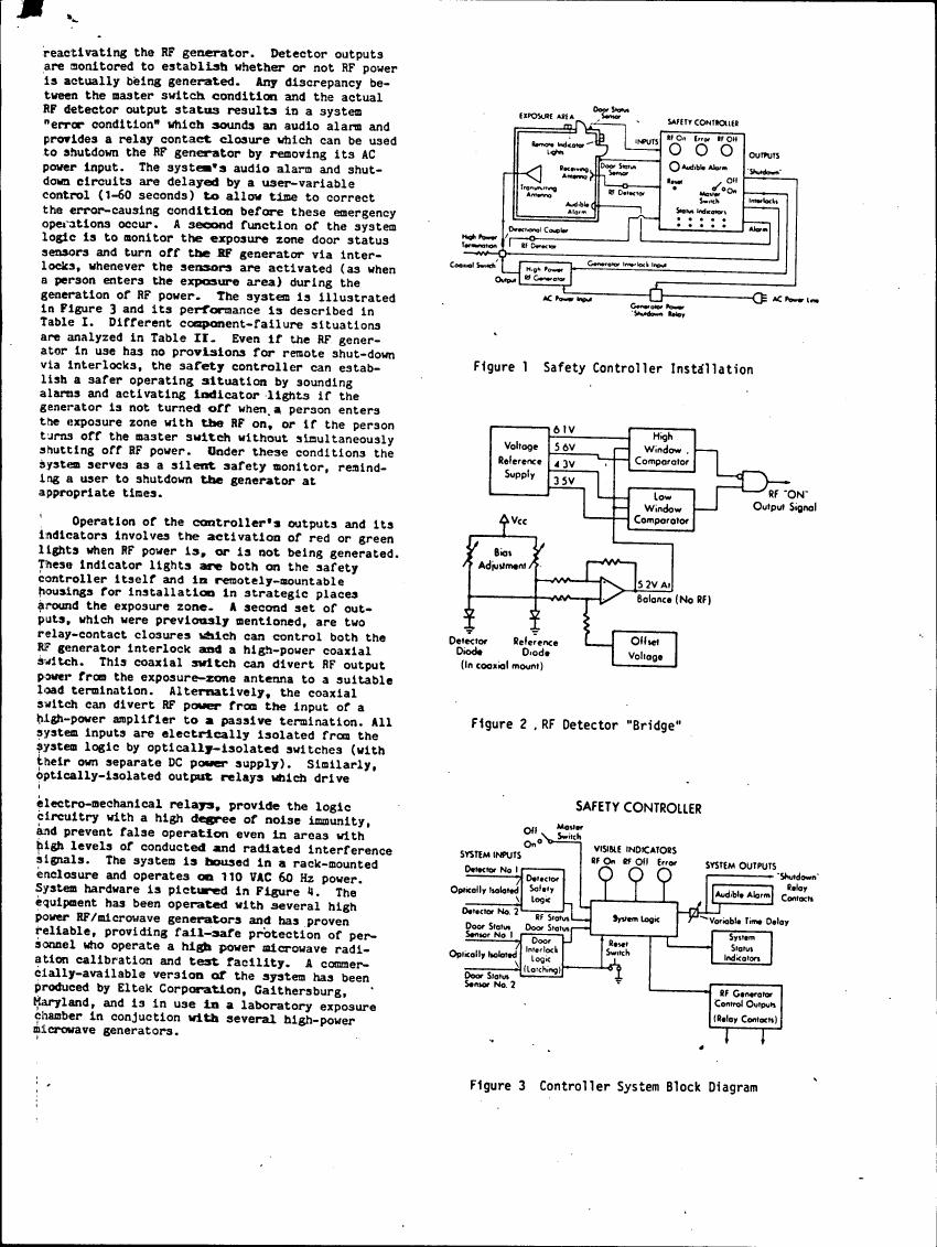 Figure 1 Safety Controller Installation