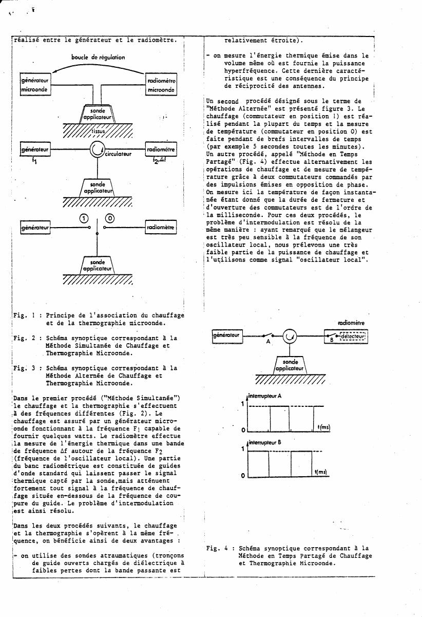 AI-described figure: Figure 1 illustrates the principle of combining microwave heating and thermography.