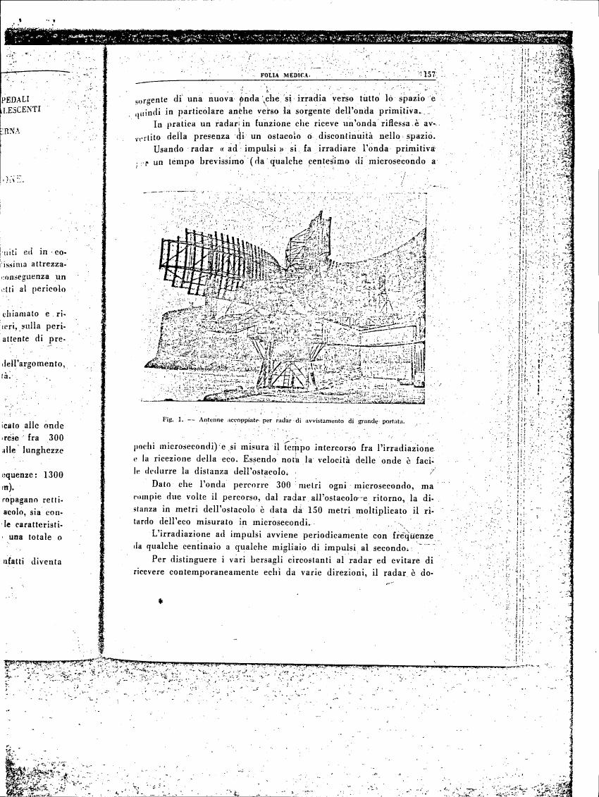 AI-described figure: Figure 1 depicts an antenna array used for radar with large coverage.