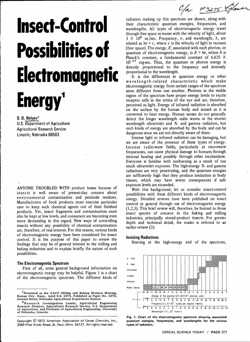 Figure 1. Chart of the electromagnetic spectrum showing associated quantum energies, frequencies, and wavelengths for various types of radiation.
