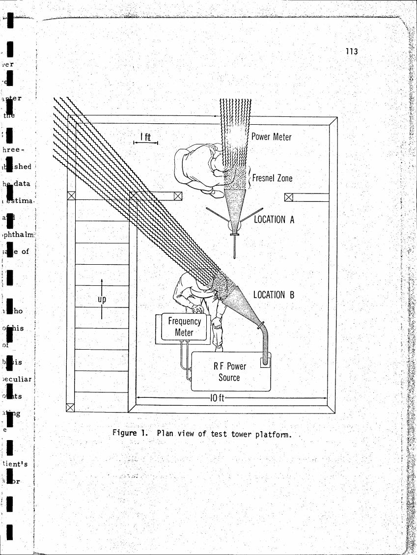 Figure 1. Plan view of test tower platform.