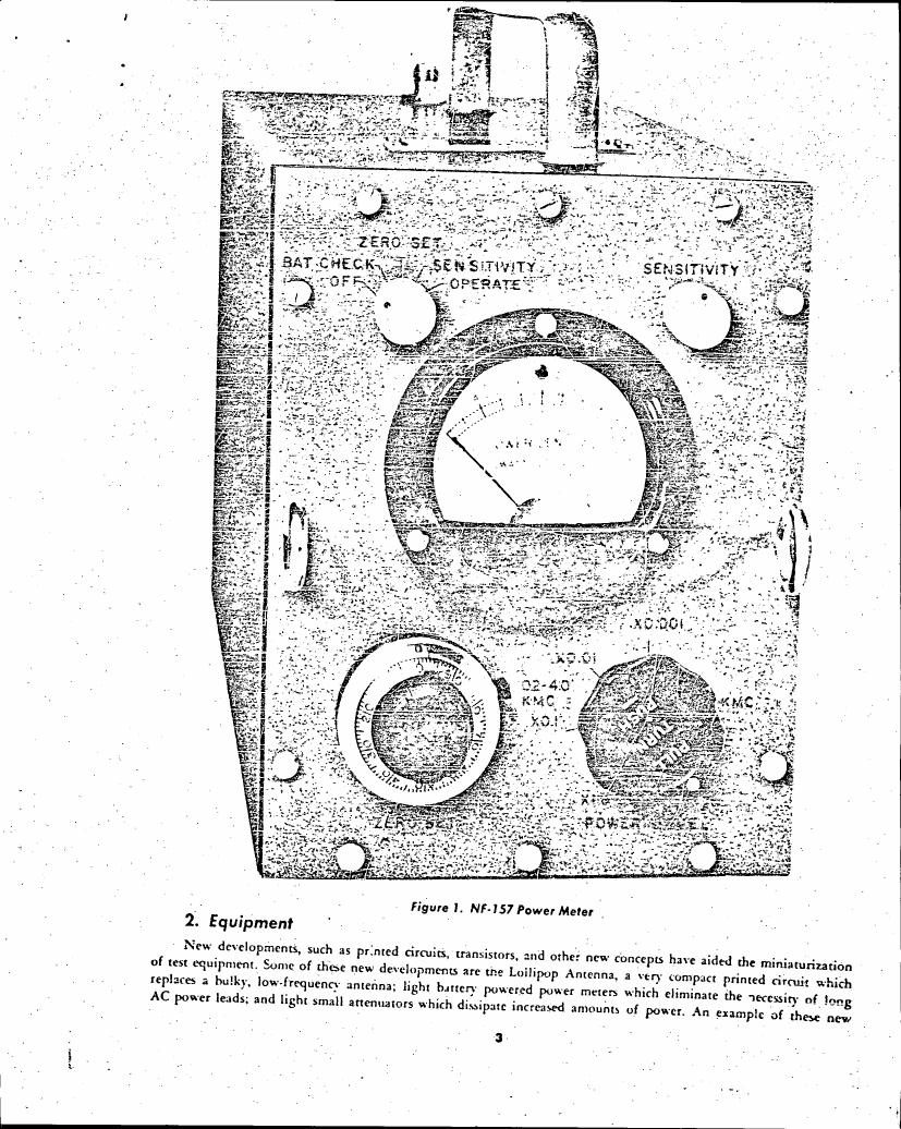 Figure 1. NF-157 Power Meter