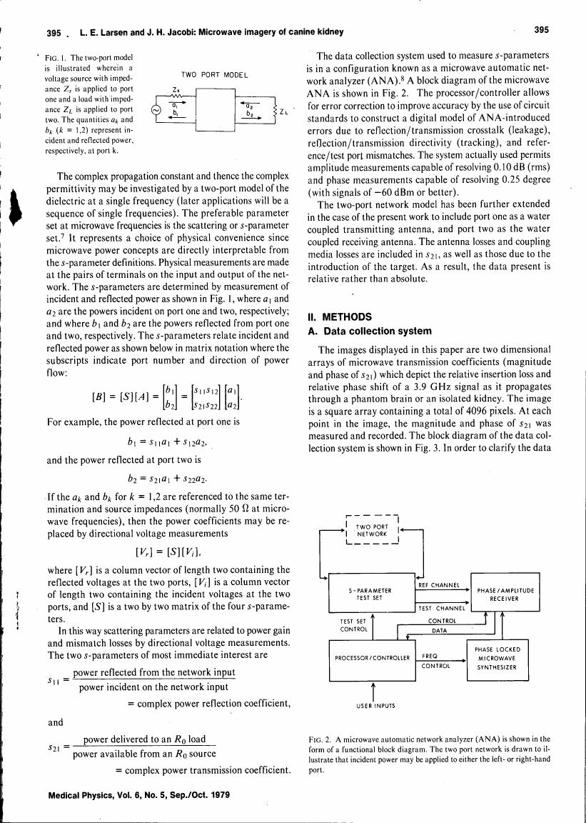 AI-described figure: A block diagram illustrating a microwave automatic network analyzer (ANA) and its components.