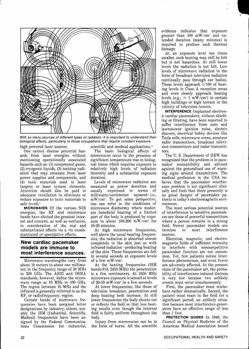 AI-described figure: A diagram illustrating various sources and patterns of radiation exposure in an occupational health context.