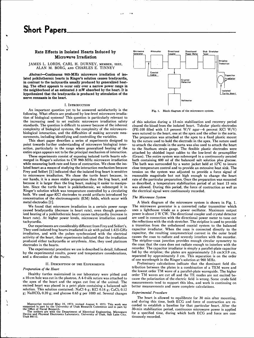 Block diagram of the microwave system.