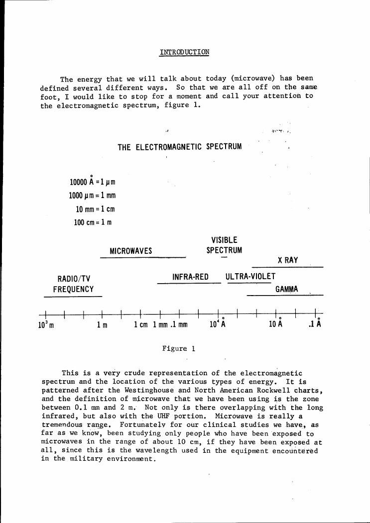 AI-described figure: A chart showing the electromagnetic spectrum with various energy types and their corresponding wavelengths in angstroms (Å) or meters (m).