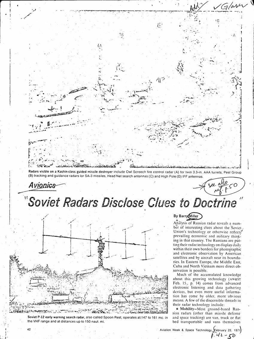 AI-described figure: A diagram illustrating various radar systems on a Kashin-class guided missile destroyer.