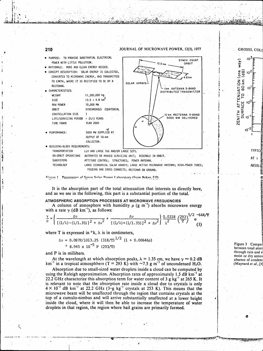 AI-described figure: A diagram illustrating a space solar power laboratory setup with key components and their distances.