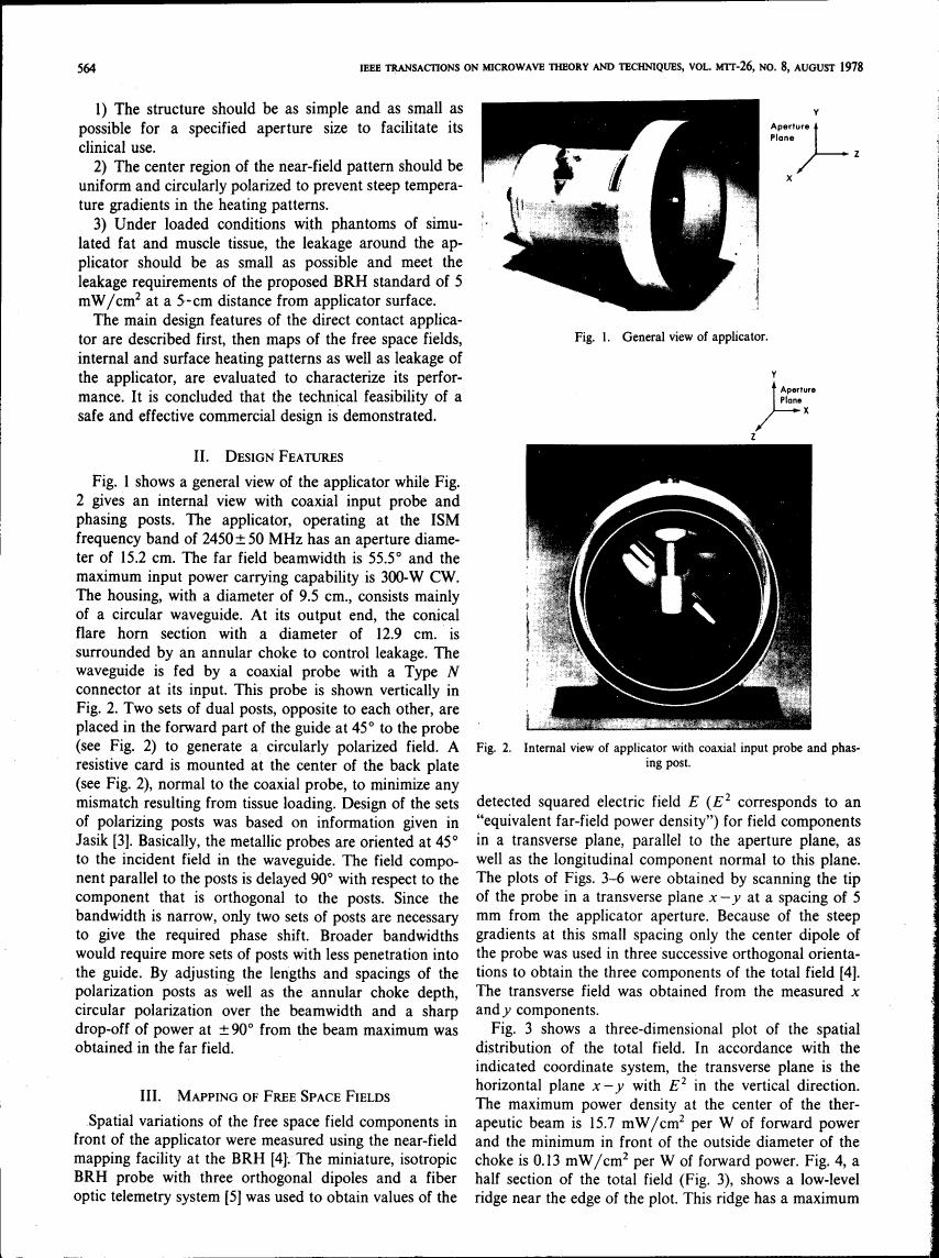 AI-described figure: Fig. 1: General view of applicator.